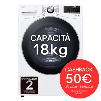 Foto frontale asciugatrice RH18U8AVCW con cashback